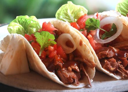 Ray’s pulled pork taco’s